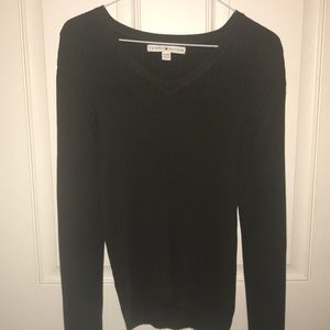 Long sleeve ribbed sweater